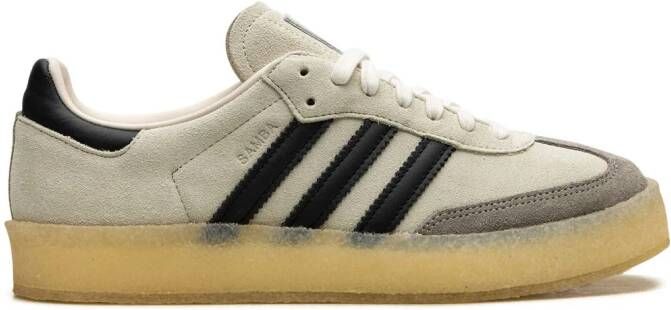 Adidas x Kith x Clarks Samba "8th Street White" sneakers Neutrals