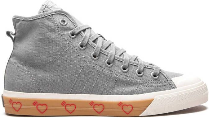 Adidas Nizza Hi "Hu Made" sneakers Neutrals - Picture 2