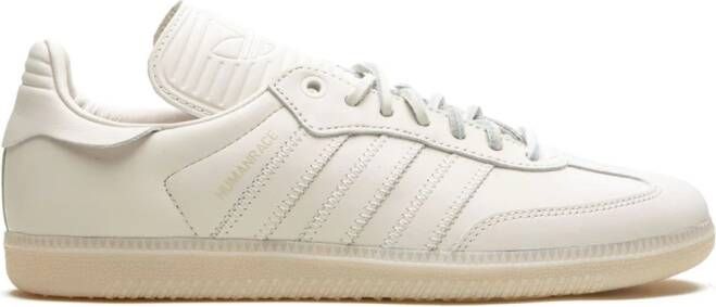 Adidas x Pharrell Hu race Samba leather sneakers White - Picture 2