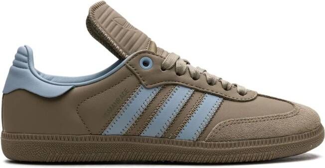 Adidas x Pharrell Samba Hu race "Orbit Green" sneakers