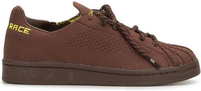 Adidas x Pharrell Superstar Primeknit sneakers Brown