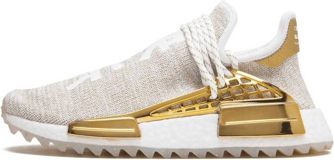 Adidas x Pharrell Williams NMD Hu Trail "China Exclusive" sneakers Gold - Picture 4
