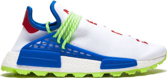 Adidas x Pharrell Williams x N.E.R.D NMD Hu Race Trail "Homecoming" sneakers White - Picture 2