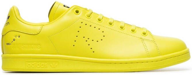 Adidas x Raf Simons Stan Smith leather sneakers Yellow - Picture 5