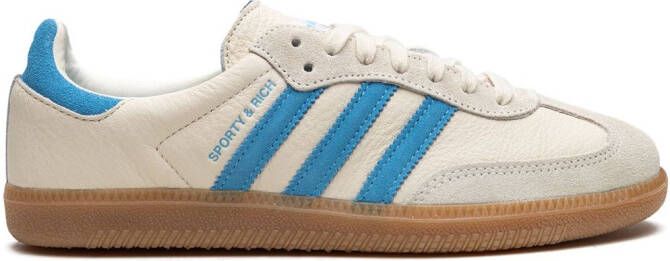 Adidas x Sporty and Rich Samba "Cream Blue" sneakers Neutrals