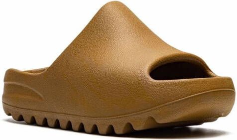 Adidas Yeezy Kids Yeezy "Ochre" slides Neutrals