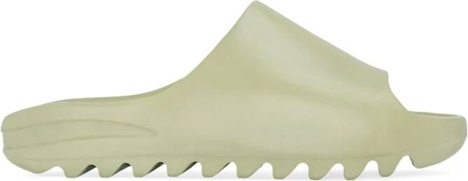 Adidas Yeezy 'Resin' foam slides Green