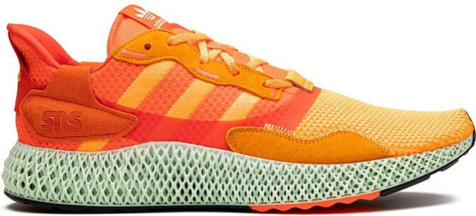Adidas ZX 4000 4D "SNS Los Angeles Sunrise" sneakers Orange - Picture 2