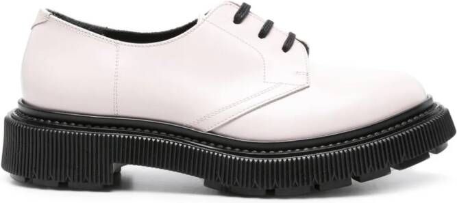 Adieu Paris Type 132 leather Derby shoes Pink