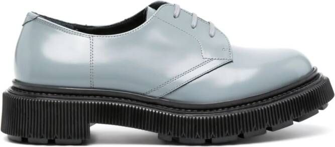 Adieu Paris Type 132 leather Derby shoes Blue