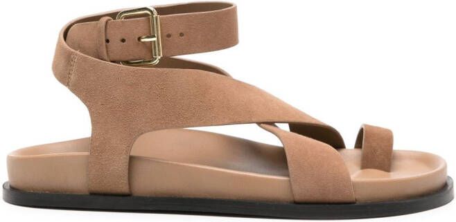 A.EMERY Jalen suede sandals Neutrals