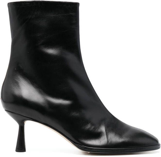 Aeyde Dorothy leather boots Black