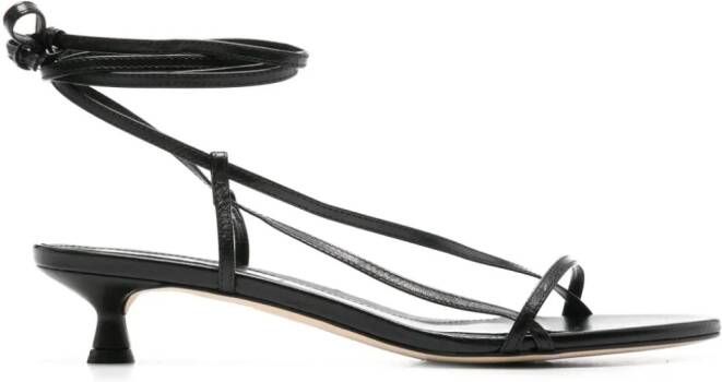 Aeyde Paige 45mm sandals Black