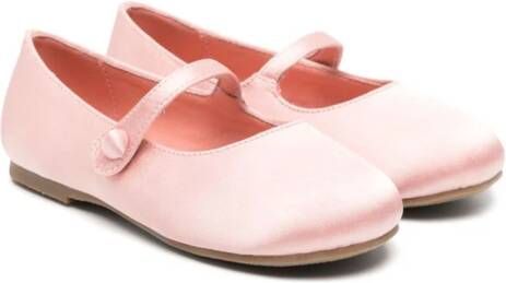 Age of Innocence Elin satin ballerina shoes Pink