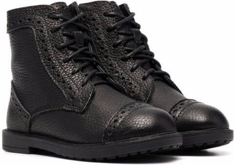 Age of Innocence Gents lace-up leather ankle boots Black