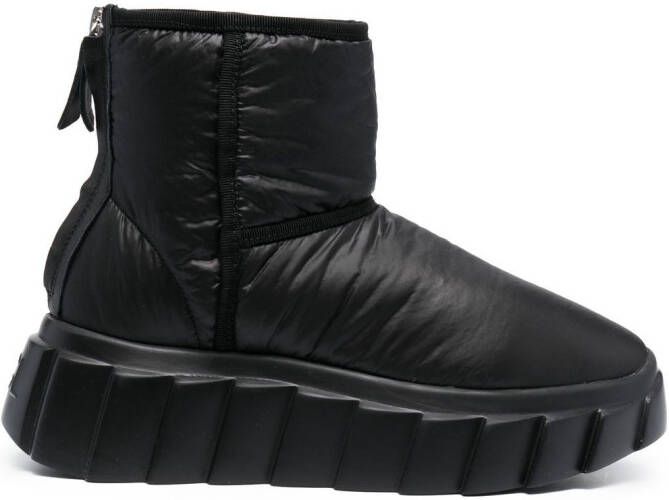 AGL Blandina padded ankle boots Black