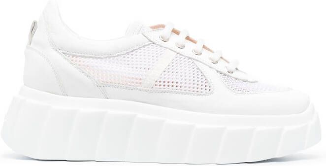 AGL Blondie mesh low-top sneakers White