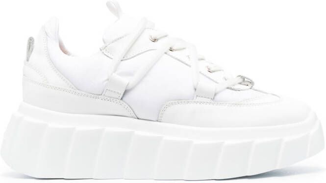AGL Blondie platform low-top sneakers White
