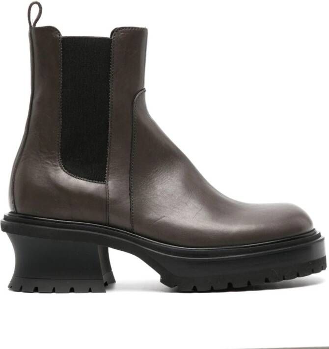 AGL Caro Beat 60mm leather boots Brown