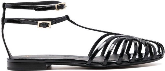 Alevì strappy closed-toe sandals Black