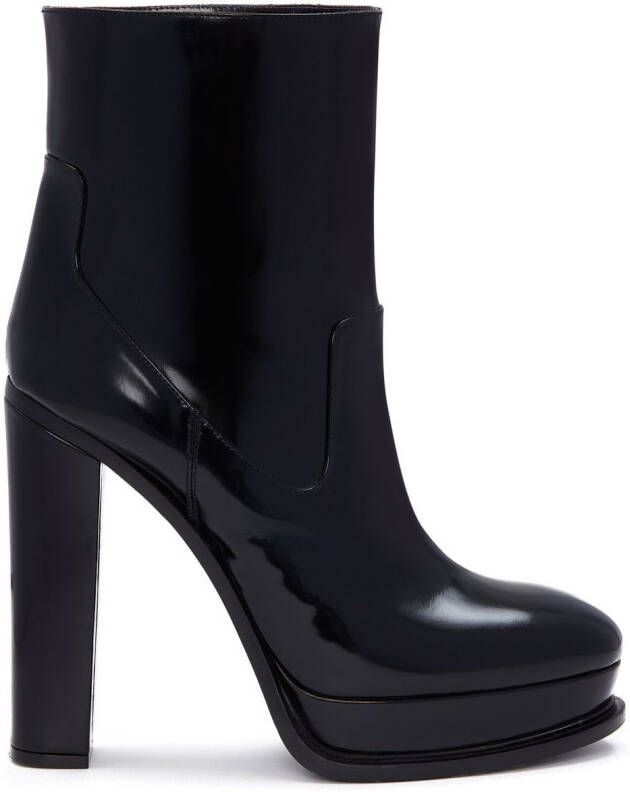 Alexander McQueen 120mm ankle boots Black