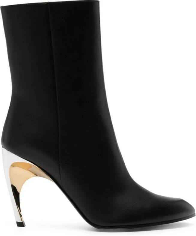 Alexander McQueen 95mm Armadillo boots Black