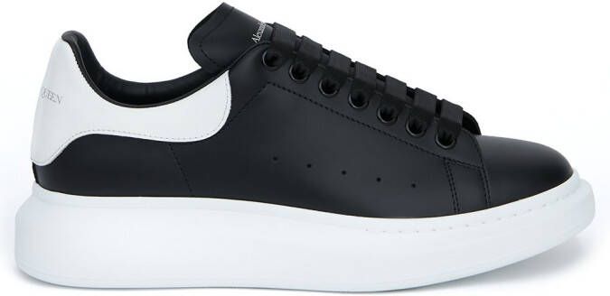 Alexander McQueen Oversized colour-block sneakers Black - Picture 2