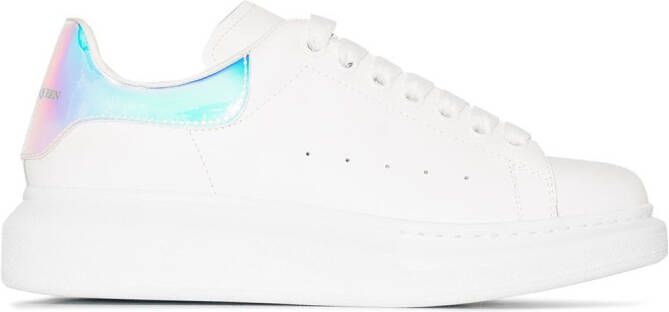 Alexander McQueen Oversized lace-up sneakers White