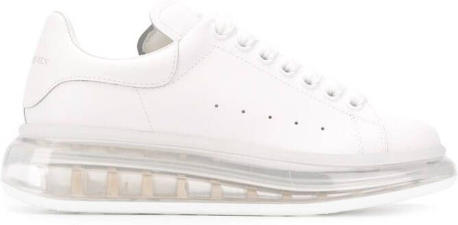 Alexander McQueen oversized leather sneaker White