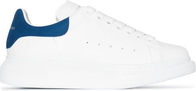 Alexander McQueen Wmns Oversized Sneaker "Paris Blue" White