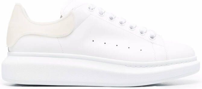 Alexander McQueen Oversized low-top sneakers White