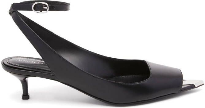 Alexander McQueen 40mm Punk pumps Black