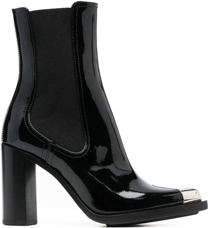 Alexander McQueen Punk Chelsea 90mm boots Black