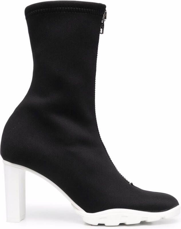 Alexander McQueen Scuba 85 boots Black