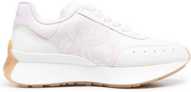 Alexander McQueen Sprint Runner lace-up sneakers White