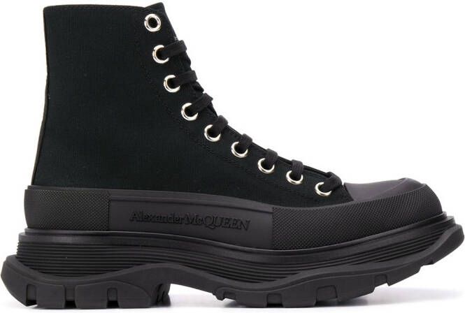 Alexander McQueen Tread Slick boots Black