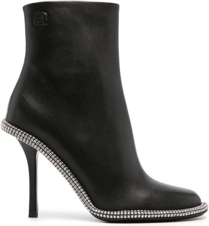 Alexander Wang Kira 105mm ankle boots Black