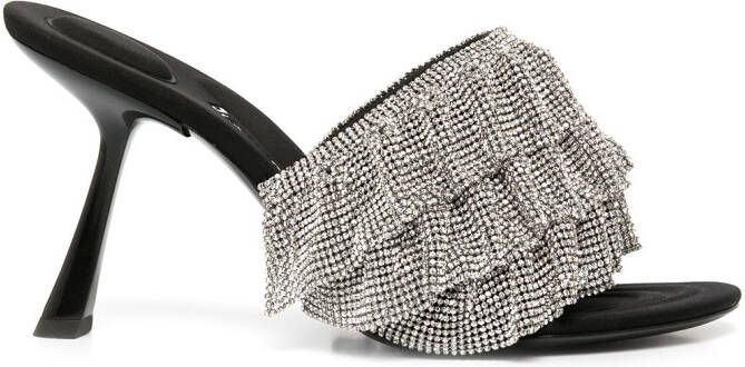 Alexander Wang 105mm Nala sandals Black