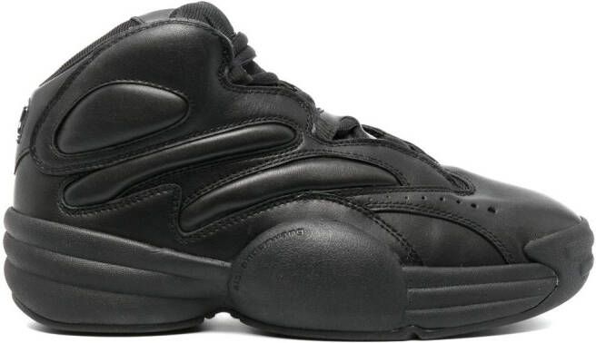 Alexander Wang padded-panel low-top sneakers Black