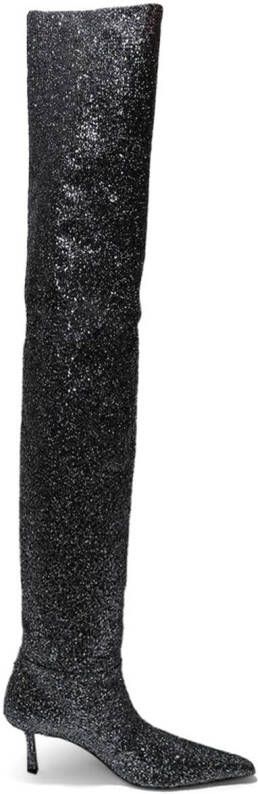 Alexander Wang Viola 65mm knee-high boots Black