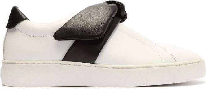 Alexandre Birman bow-detail low-top sneakers White