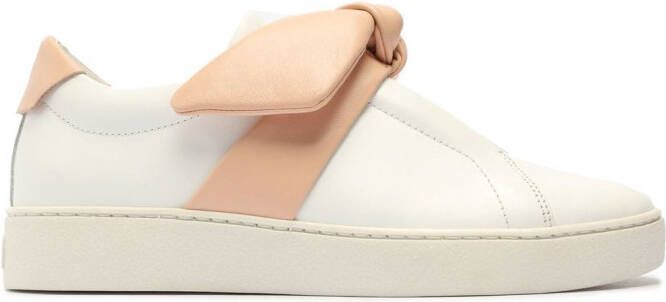 Alexandre Birman bow-detail low-top sneakers White