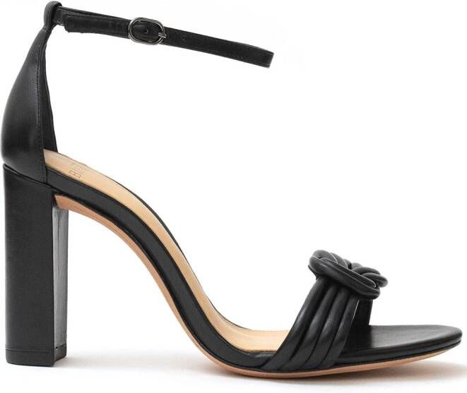 Alexandre Birman Vicky 90mm leather sandals Black