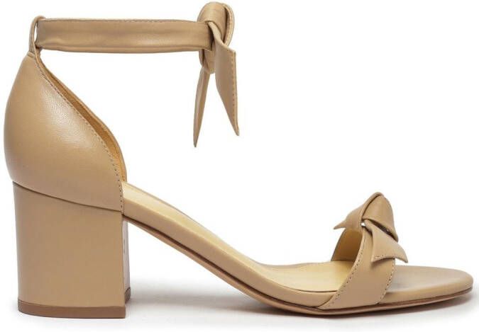 Alexandre Birman Clarita block heel sandals Neutrals