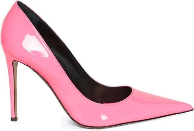Alexandre Vauthier 105mm patent-finish pumps Pink