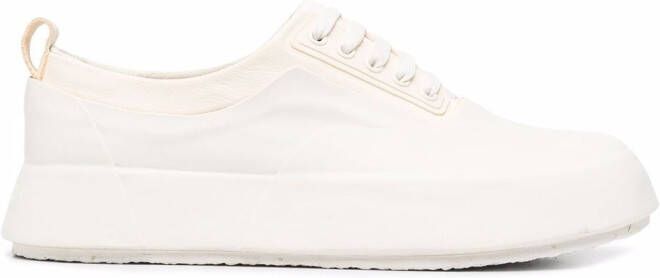 AMBUSH vulcanized lace-up sneakers White