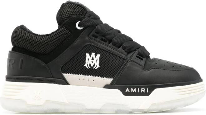 AMIRI MA-1 panelled leather sneakers Black