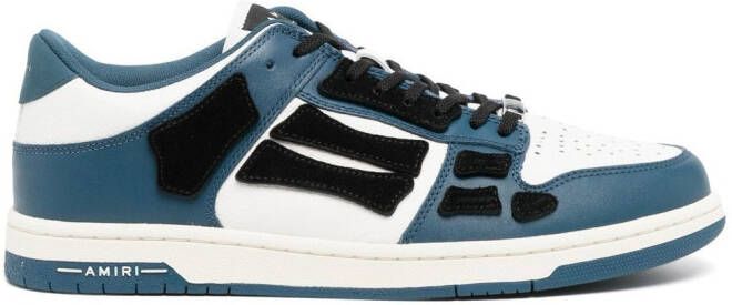 AMIRI panelled low-top sneakers Blue
