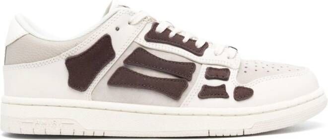 AMIRI Skel panelled sneakers Neutrals