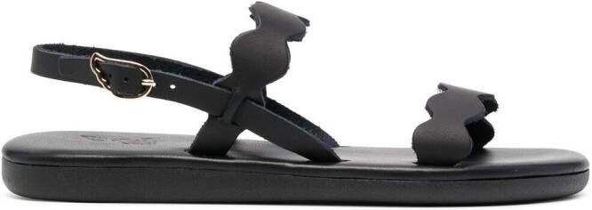 Ancient Greek Sandals Afro strap-detail sandals Black